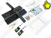 HDcom SL-804 Tuya-WiFi - биометрический Wi-Fi замок - комплектация